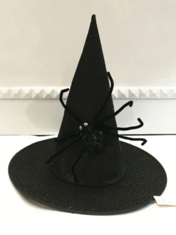 Halloween Décorations d'Halloween Chapeau de mage en plastique rouge Décorations de vacances