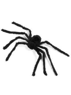 Halloween Décorations d'Halloween Fibre de polyester de couleur fendue Accessoires d'araignée d'Halloween
