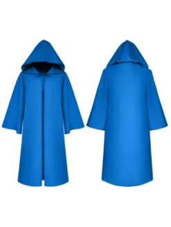 Hommes Ponchos de Noël Bourgogne Cape Polyester Noël Halloween Vacances Costumes