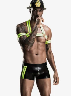 Hommes Sexy Costume Halloween Adulte Collants Casque Top Tenu de Club