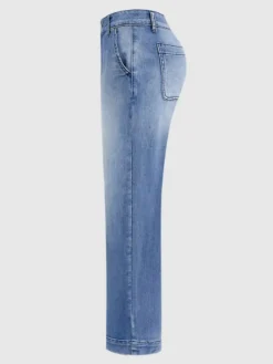 Jean clair taille haute court