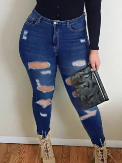 Jeans pour femmes bas de jeans tendance et sexy