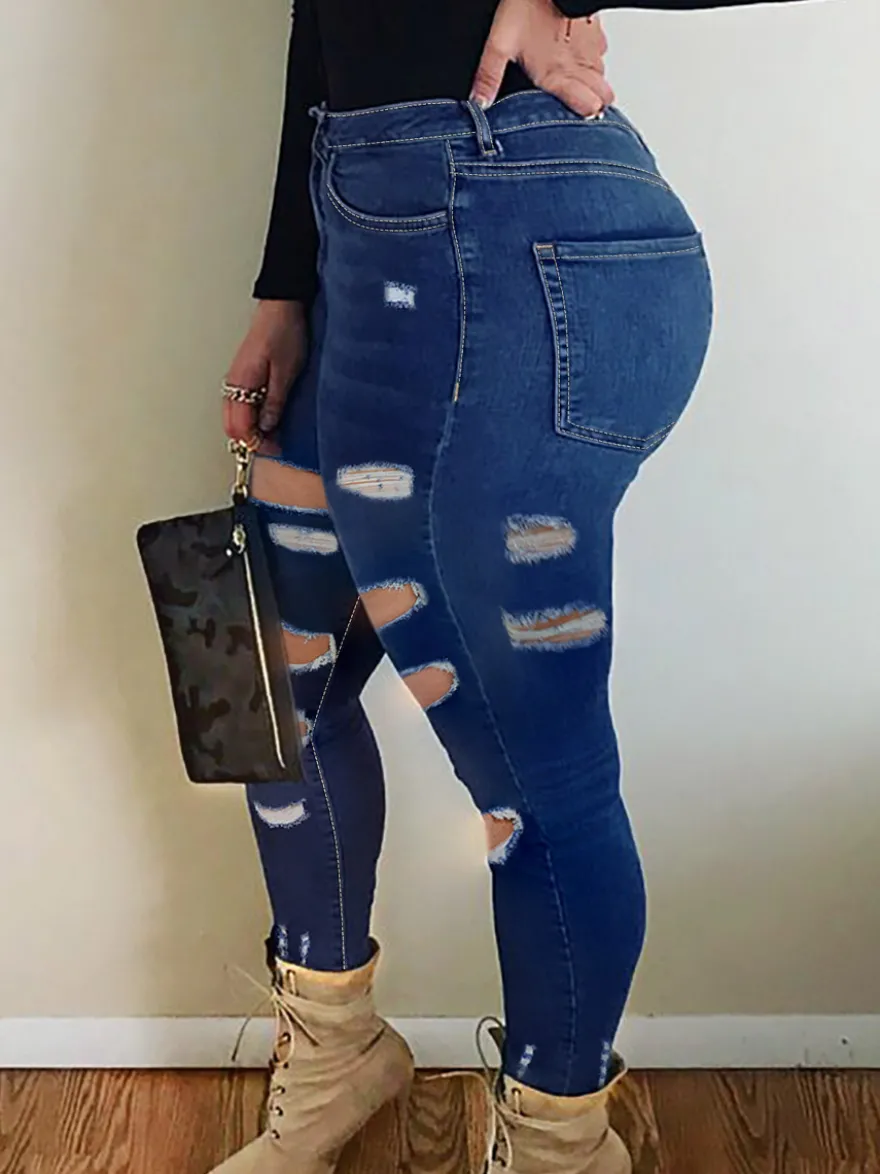 Jeans pour femmes bas de jeans tendance et sexy