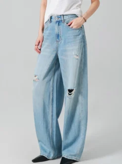 Jeans pour femmes bas sexy et décontractés taille haute