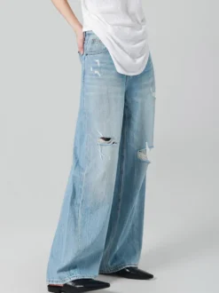 Jeans pour femmes bas sexy et décontractés taille haute