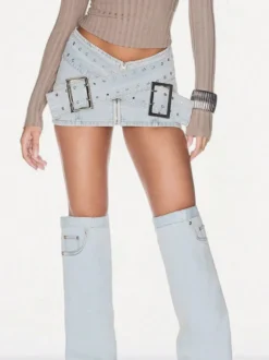 Jeans pour femmes bas skinny denim tendance et sexy