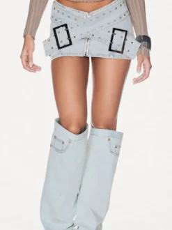 Jeans pour femmes bas skinny denim tendance et sexy