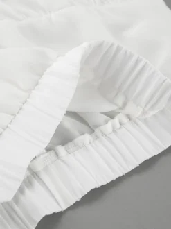 Jupes blanches en mousseline élégantes mini pour femmes