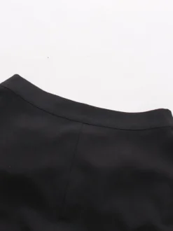 Jupes kaki élégantes vêtements de printemps bas longs pour femmes
