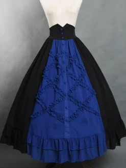 Jupes Lolita Gothique SK Bleu