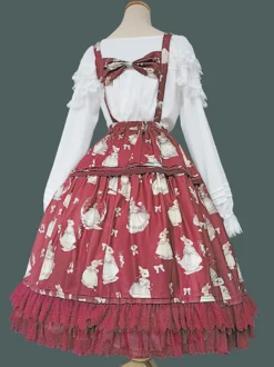 Jupes Lolita Infanta Lolita SK Light Apricot Bows