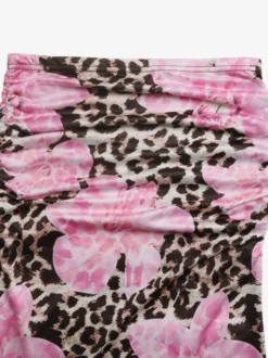 Jupes marron taille haute sexy été longues bas pour femmes