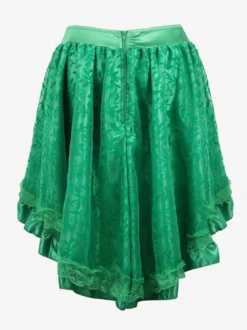 Jupes noires en tulle taille haute sexy coupe asymétrique mini bas pour femmes