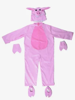 Kigurumi Carnaval Pyjamas Cochonne Rose Combinaison Enfant Cadeaux Noël Pyjama Déguisements Halloween