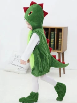 Kigurumi Combinaison Pyjamas Noël Enfant Robe à capuche Chaussures