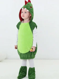 Kigurumi Combinaison Pyjamas Noël Enfant Robe à capuche Chaussures