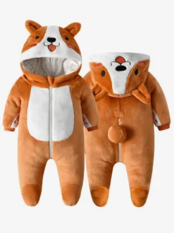 Kigurumi Onesie pyjama enfant dessin animé nourriture combinaison en fibres de Polyester
