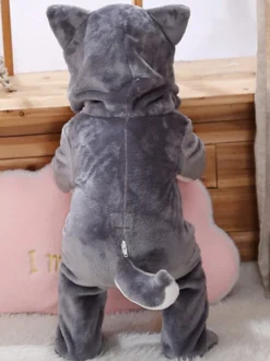 Kigurumi Onesie pyjama enfant dessin animé nourriture combinaison en fibres de Polyester