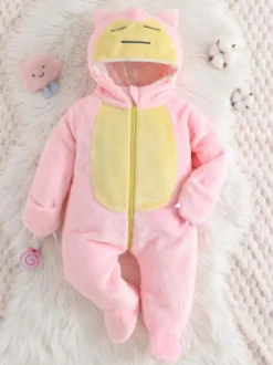 Kigurumi Onesie pyjama enfant dessin animé nourriture combinaison en fibres de Polyester