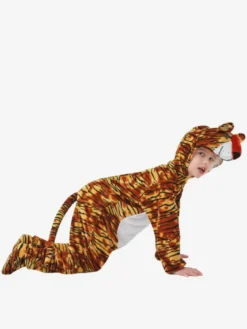 Kigurumi Pyjama Onesie Halloween Animal Combinaison en polyester pour enfants
