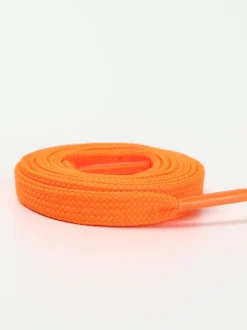 Lacet Chaussures Plates Sport Basket Sneakers 10 mm De Large Orange Accessoires