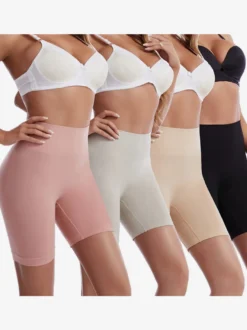 Leggings Sport Femme sous Jupe Robe Anti-frottement Pantalons de Cyclisme pour Femme Legging Court sans Couture Boxer Short Sécurité