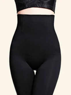 Linge de Mariée Body Sculptant Shorts Moulants Elastique Taille Haute Unicolore Sexy Unicolore Sous-vêtements Femmes Body Shaper