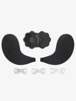 Linge de Mariée Cache-tétons push-up avec fermeture frontale pour femme