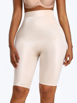 Linge de Mariée Lingerie sculptante Nude 1 Pièce Rehausseur de Fesses Taille Haute