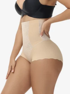 Linge de Mariée Lingerie Shapewear Nude Body Shaper Contrôle du Ventre Rehausseur de Fesses