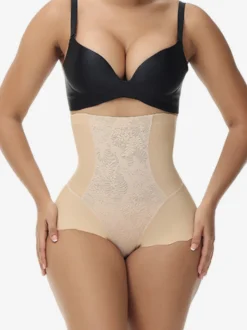 Linge de Mariée Lingerie Shapewear Nude Body Shaper Contrôle du Ventre Rehausseur de Fesses