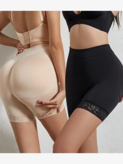 Linge de Mariée Pantalon gainant effet fesses rebondies taille haute ventre plat hanches rembourrées grandes tailles respirant