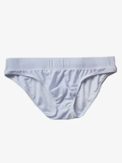 Lingerie pour hommes culottes sexy nylon blanc