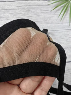 Lingerie pour homme Sous-vêtements sexy Culotte noire Slip triangle