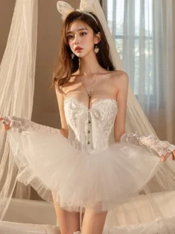 Lingerie Robe Costume de princesse mignon pour femmes