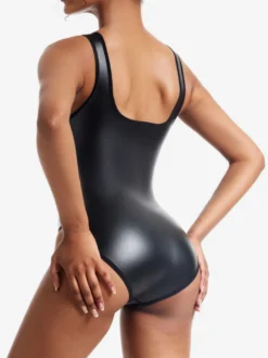 Lingerie Sculptante Body Gainant Noir Contrôle du Ventre Nebility Minceur