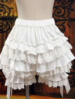 Lolita shorts volants dentelle 2026 Nœuds Déguisements