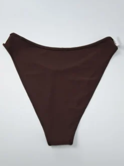 Maillot de bain bikini femme marron café à paillettes maillot de bain sexy d'été
