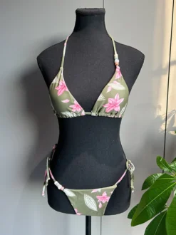 Maillot de bain bikini vert pour femme maillot de bain sexy d'été