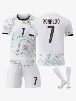 Maillot de football Cristiano Ronaldo 25/26 n°7 ensemble de 3 pièces