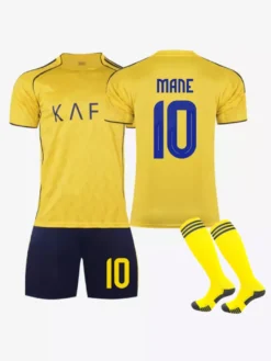 Maillot de football domicile 25/26 n° 7 Ronaldo ensemble 3 pièces pour adultes et enfants