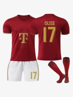Maillot de football du club de football Muller édition 125e anniversaire numéro 42 Musiala et numéro 25