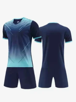 Maillot de football personnalisé à manches courtes pour hommes avec imprimé tie-dye