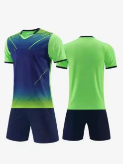 Maillot de football personnalisé à manches courtes pour hommes avec imprimé tie-dye