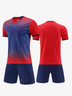 Maillot de football personnalisé à manches courtes pour hommes avec imprimé tie-dye