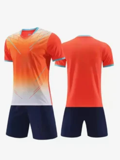 Maillot de football personnalisé à manches courtes pour hommes avec imprimé tie-dye