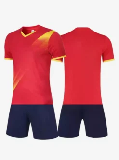 Maillot de football personnalisé à manches courtes pour homme