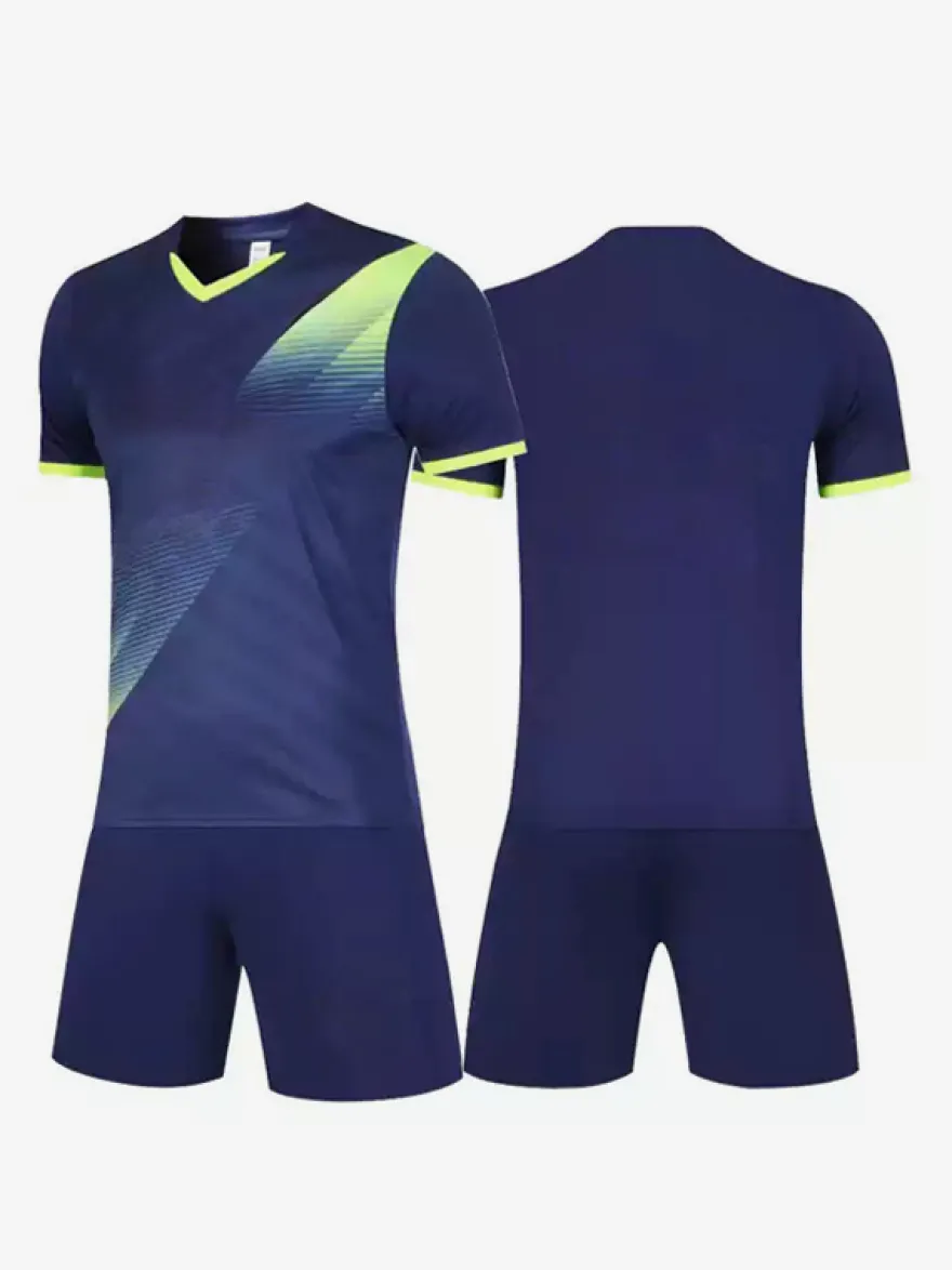 Maillot de football personnalisé à manches courtes pour homme