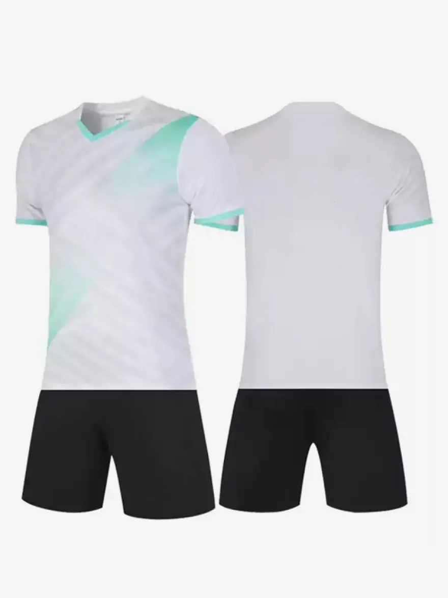 Maillot de football personnalisé à manches courtes pour homme