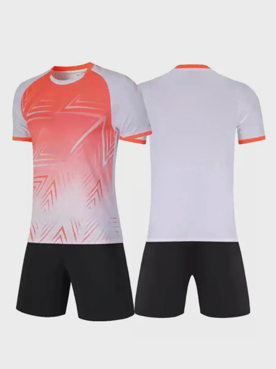 Maillot de football personnalisé pour hommes vêtements de sport décontractés à manches courtes